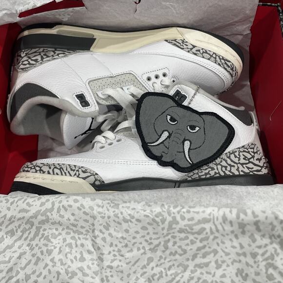 Jordan 3 Retro Hide N' Sneak Size 6.5Y /8W Black Elephant DX6665-100 - Picture 16 of 16